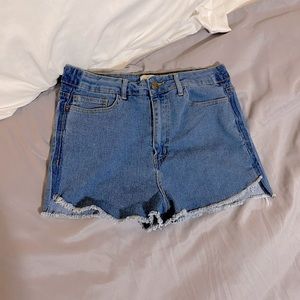 High waisted shorts